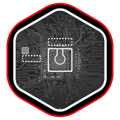 Laser tag sensors