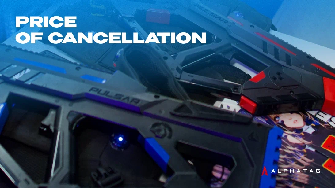 How Much Money Does a Laser Tag Center Lose When One Session Gets Canceled?